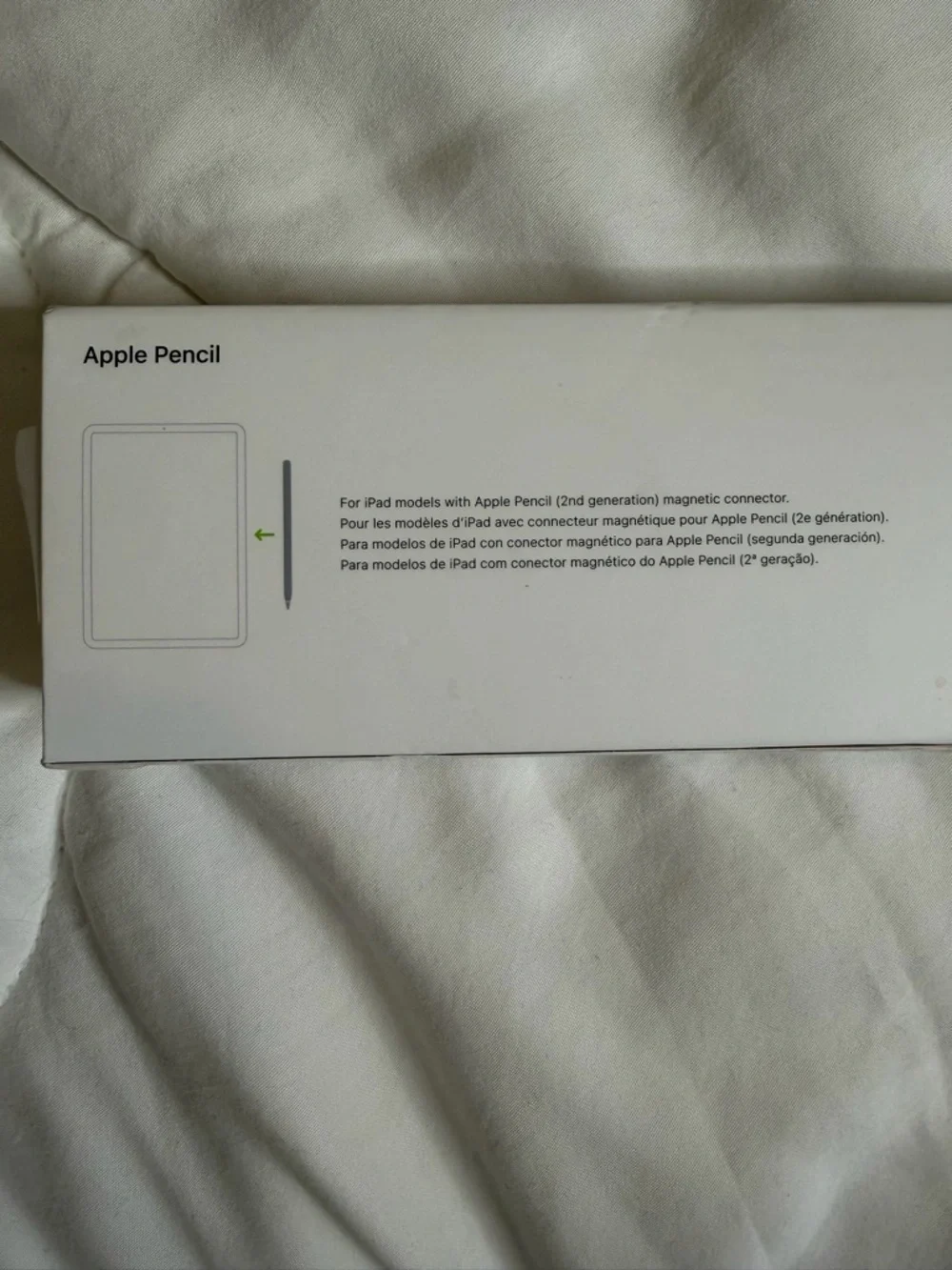 Apple Pencil White 2nd Generation Model A2051 - Never used